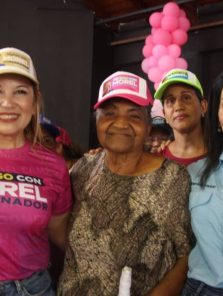 Mujeres de Nueva Esparta apoyan reelección del gobernador Morel Rodríguez