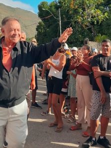 Comunidad de Catalán recibe cestas alimentarias y sigue avanzando con la gestión de Morel Rodríguez