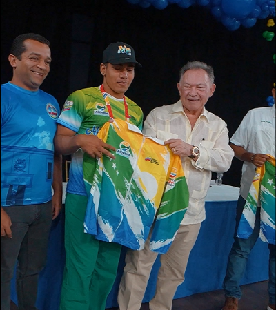Fuego Patrio recorre Nueva Esparta rumbo a los XXI Juegos Deportivos Nacionales Juveniles