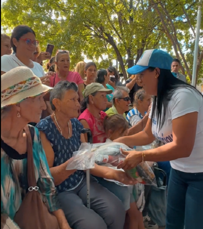 Más de 700 familias de el Espinal reciben el beneficio de las cestas alimentarias