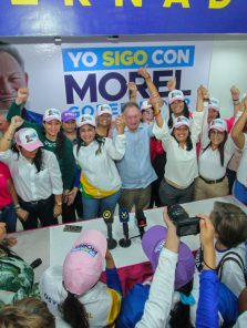 El movimiento «Mujeres con Morel» liderado por Gloria Rodríguez Rojas, sostuvo un encuentro de compromiso y alegría con el gobernador Morel Rodríguez Ávila