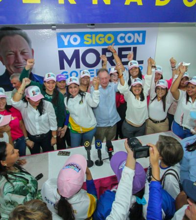 El movimiento «Mujeres con Morel» liderado por Gloria Rodríguez Rojas, sostuvo un encuentro de compromiso y alegría con el gobernador Morel Rodríguez Ávila