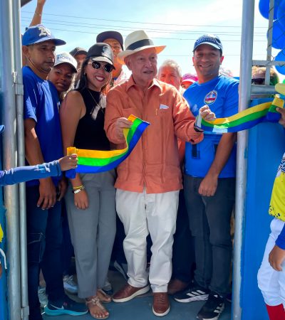 Villalba tiene nueva cancha deportiva gracias a Morel Rodríguez