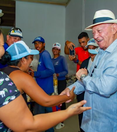 Gobernador Morel Rodríguez Ávila lleva apoyo alimentario a Isleta II, beneficiando a 1200 hogares 