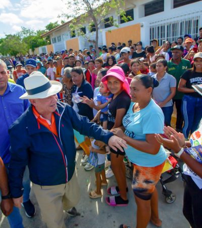 Familias de Robledal: «Morel Rodríguez es un gobernador que sí cumple con los más necesitados» 