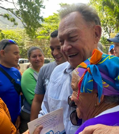 Morel Rodríguez: “Seguiré trabajando para resolver el problema de salud en todos los pueblos de Nueva Esparta” 