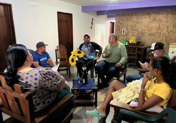 Vecinos de Las Cabreras se unen a la ruta electoral