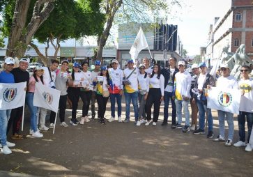 La juventud de Acción Democrática en Porlamar promueve el voto a favor del Morel Rodríguez