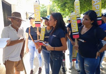 El Lápiz sigue en acción permanente hacia las elecciones del 25 de mayo