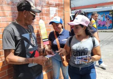El Lápiz continua desplegados en las calles para asegurar la victoria de Morel Rodríguez