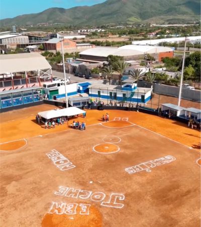 Inauguración del Estadio José ‘Joche’ Rodríguez en Cerro Colorado