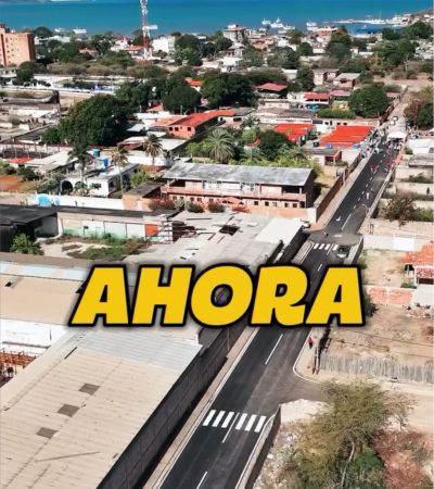 Visita del urbanismo Bahía Bolivariana, ubicado en Juan Griego, municipio marcano