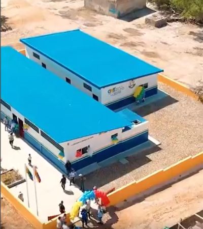 Inauguración Unidad Educativa Estadal Rural LA RESTINGA municipio Tubores