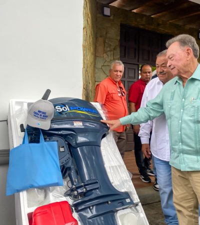 ¡El único gobernador que realmente apoya a los pescadores!