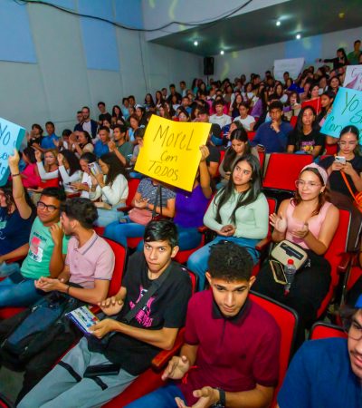 ¡La juventud neoespartana dice SÍ a Morel Rodríguez Ávila!