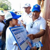 AD lideró Casa x Casa en Marcano, Península de Macanao y Maneiro