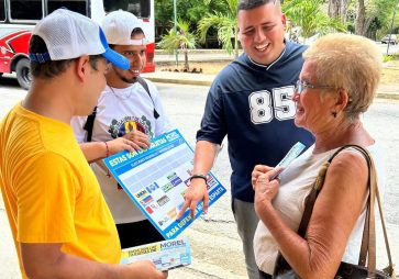 Con el pueblo y por el progreso: AD impulsa la reelección de Morel