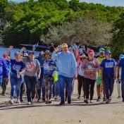UNT visita a La Restinga con exitoso Casa x Casa