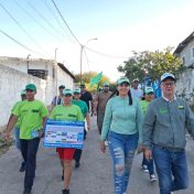 Casa x casa en Arismendi: Copei moviliza el voto por Morel Rodríguez