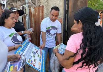 Partido El Cambio Sigue llevando mensaje del gobernador Morel Rodríguez