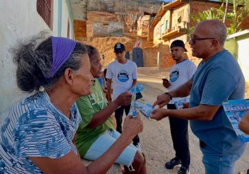 Fuerza Vecinal continúa recorriendo las calles de Mariño y Tubores
