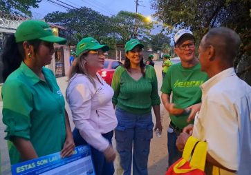 Militancia de Copei fortalece la democracia en Nueva Esparta con actividades casa por casa