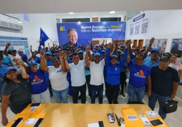 AP consolida 250 defensores del voto para la reelección de Morel Rodríguez Ávila