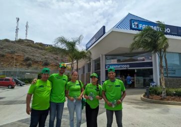La JRC del partido Copei llevó a cabo una jornada de casa por casa en diferentes sectores del municipio Maneiro