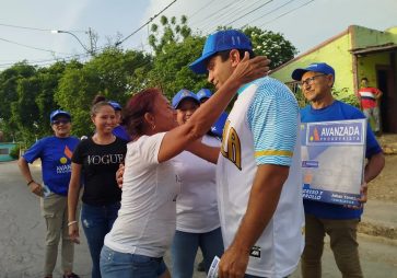 La Vega en el municipio Diaz vota por Morel Rodríguez