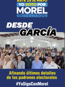 ¡Desde Garcia!
